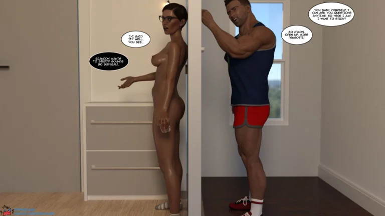Unsatisfied porn comic picture 56