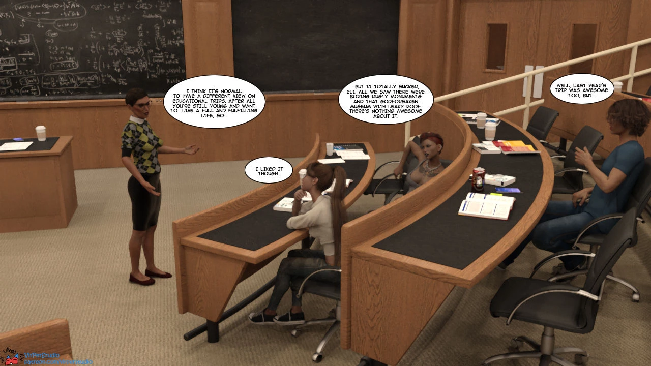 Unsatisfied porn comic picture 6