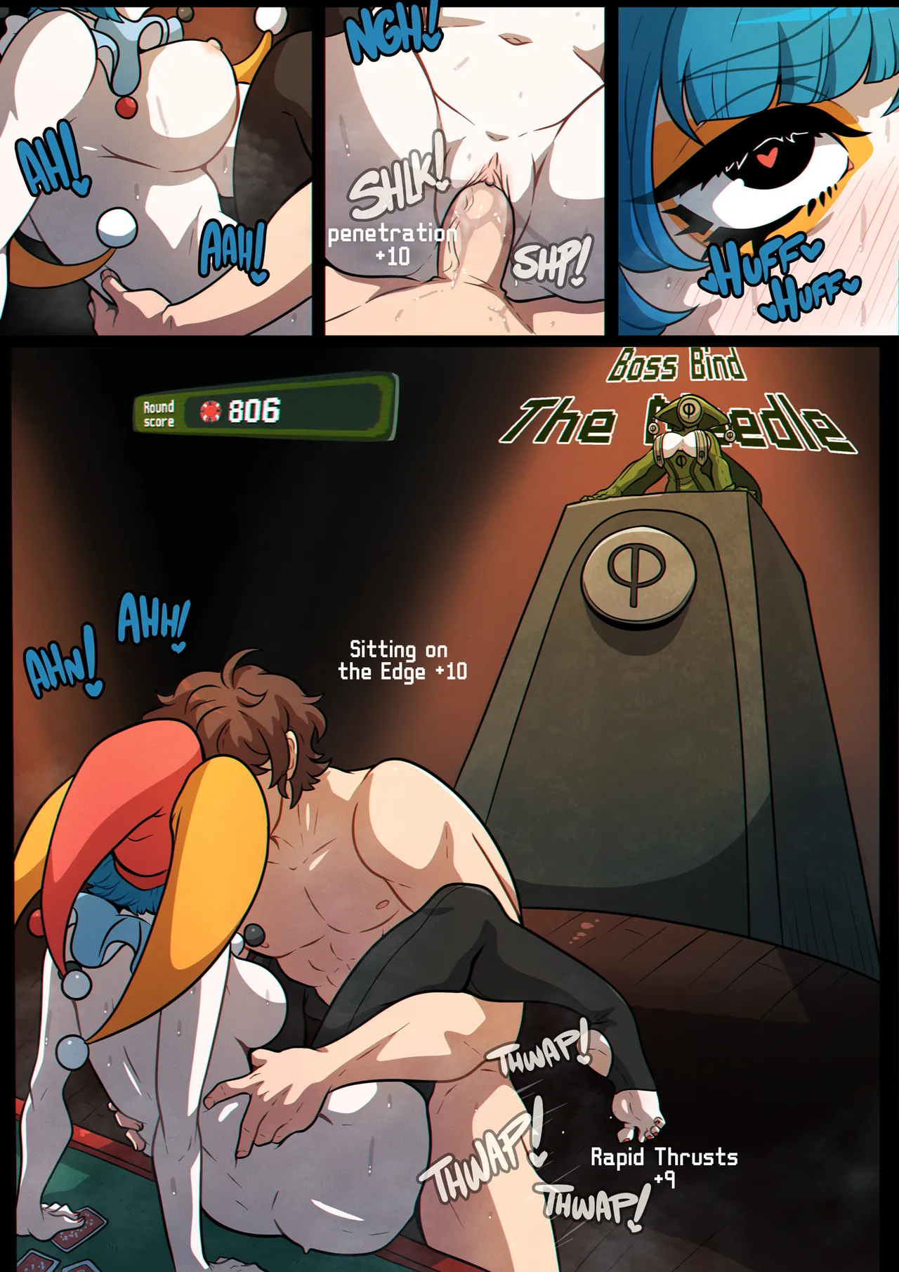 Upping the Ante porn comic picture 3