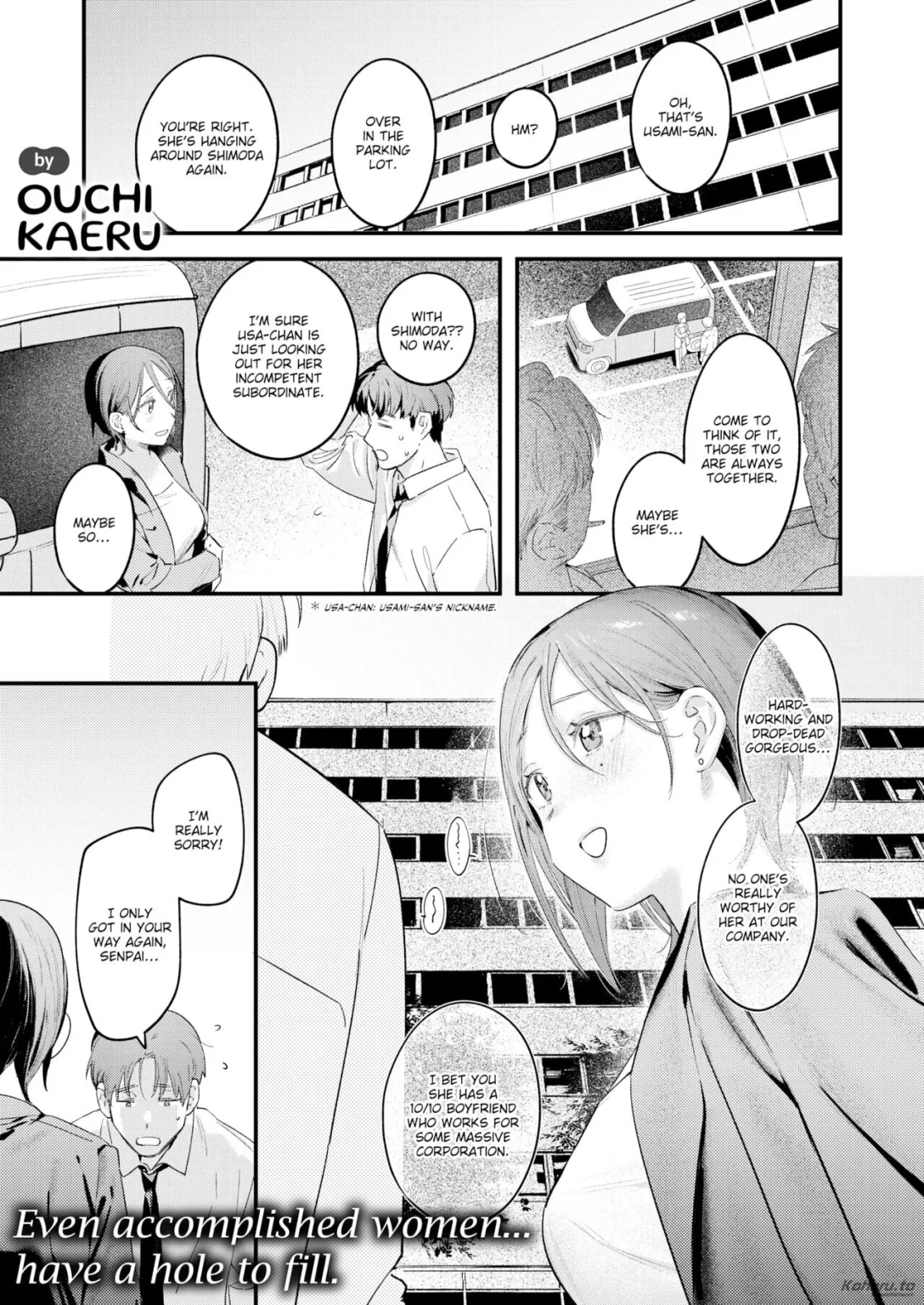 Usa-chan-senpai Is No Match for That Penis porn comic picture 1