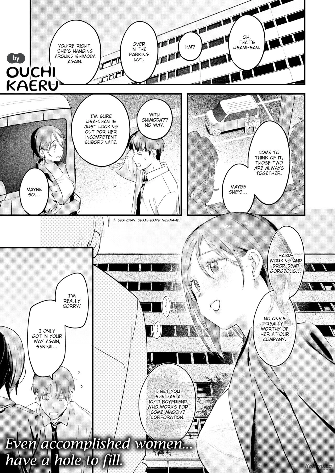 Usa-chan-senpai Is No Match for That Penis porn comic picture 1