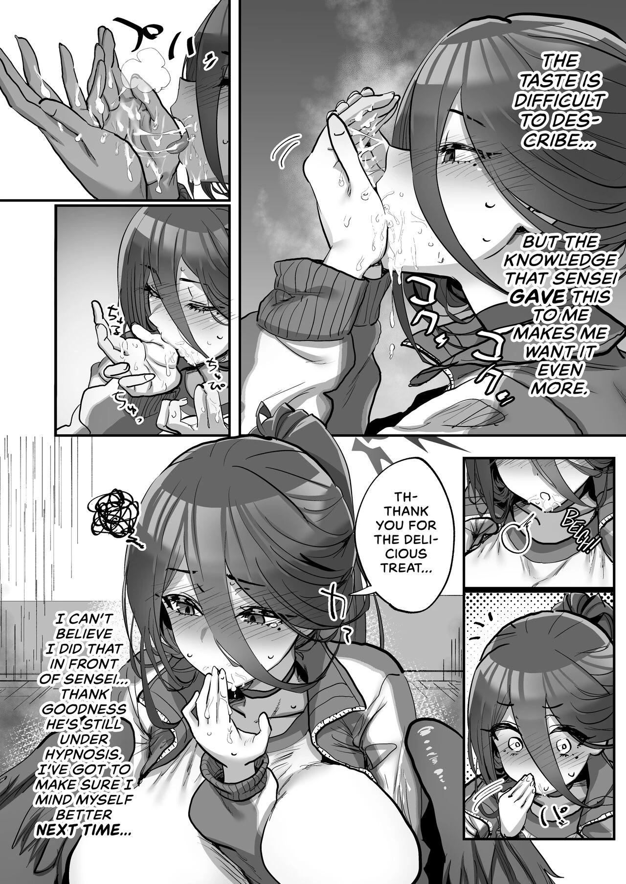Using A Smartphone App To Hypnotize Sensei | Sensei Saimin Smapho porn comic picture 11
