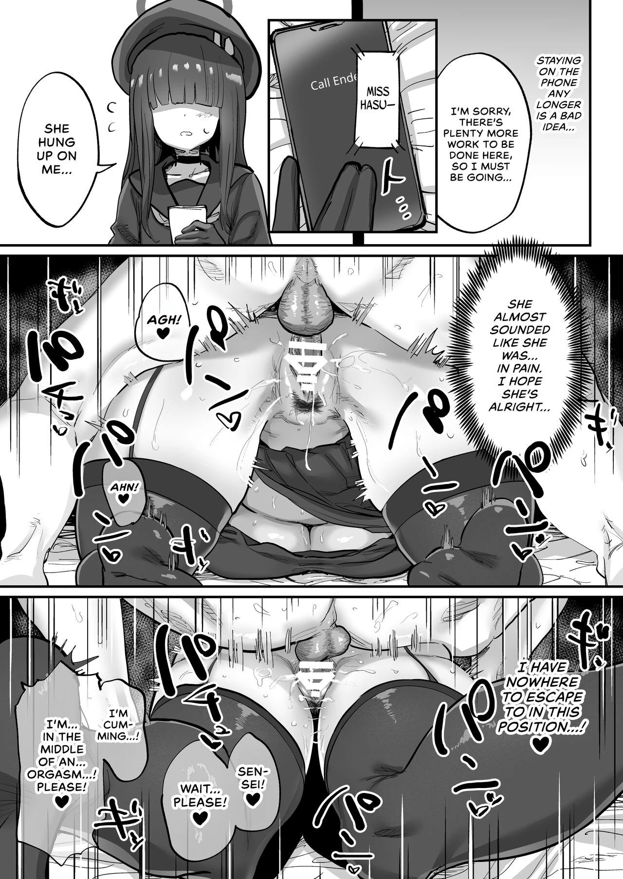 Using A Smartphone App To Hypnotize Sensei | Sensei Saimin Smapho porn comic picture 20