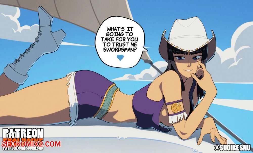 Uta x Robin x Nami porn comic picture 4