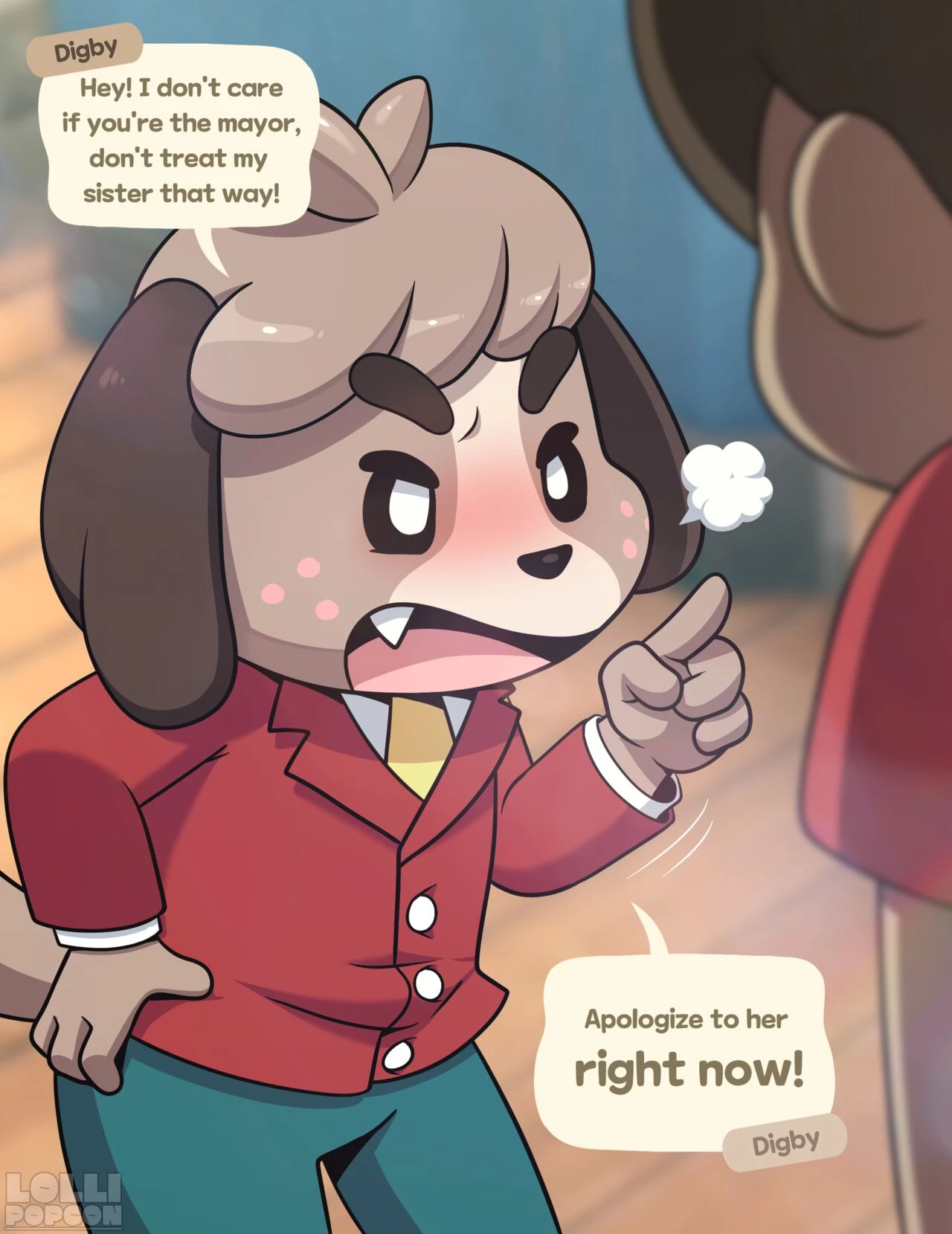 Vacation with Isabelle (Ft Digby) porn comic picture 8