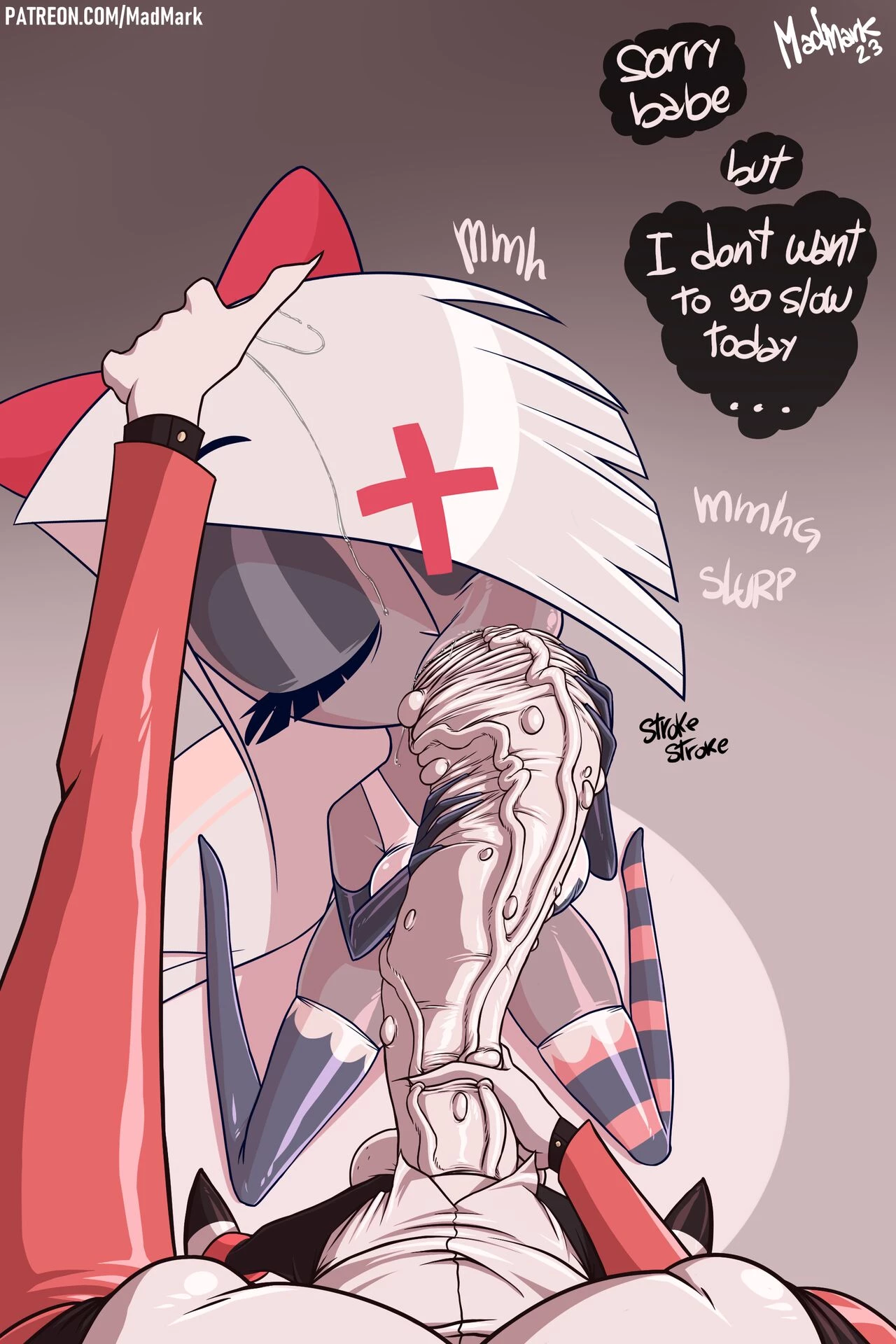 Vaggie and Charlie porn comic picture 4