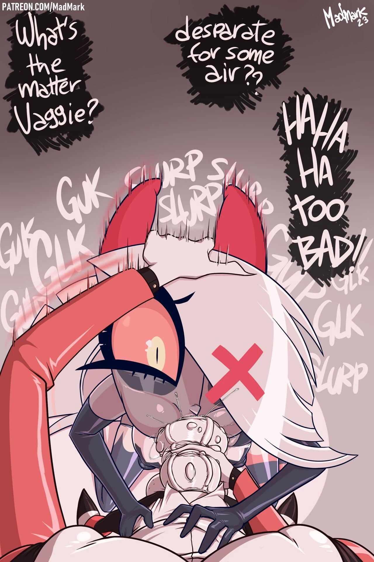 Vaggie and Charlie porn comic picture 5
