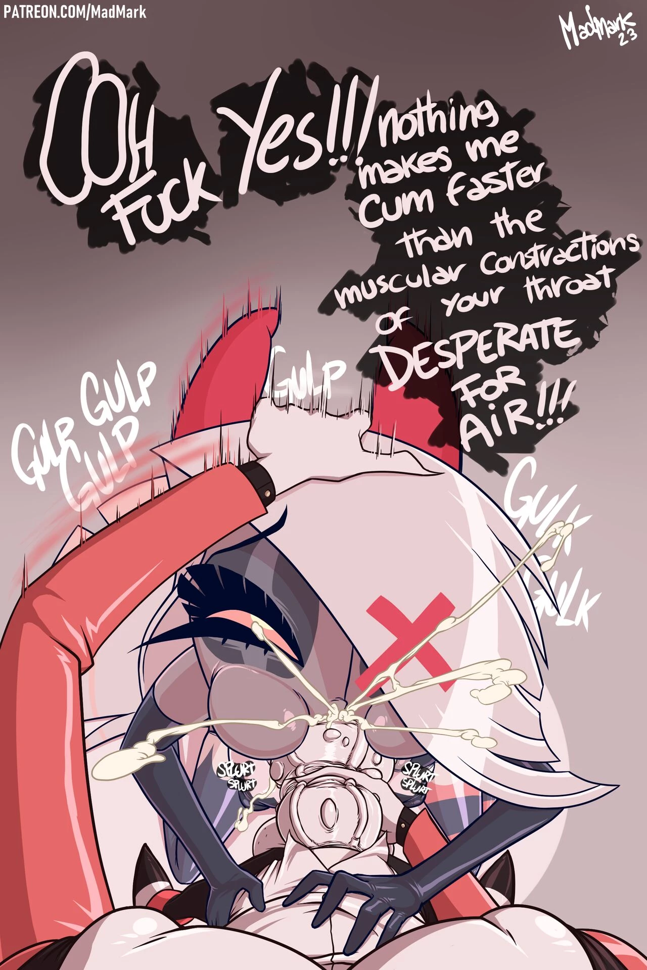 Vaggie and Charlie porn comic picture 6
