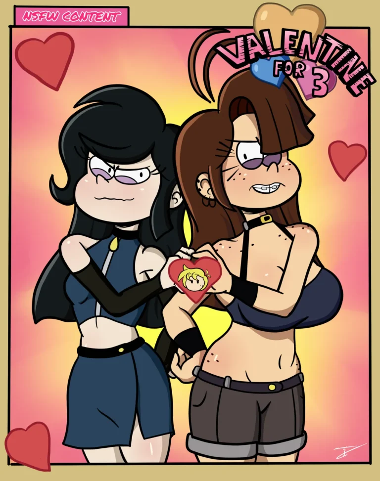 Valentine for 3 porn comic picture 1