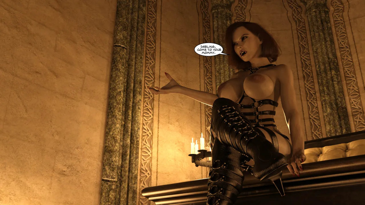 Vampires porn comic picture 16
