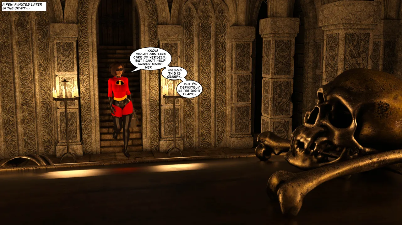 Vampires porn comic picture 3