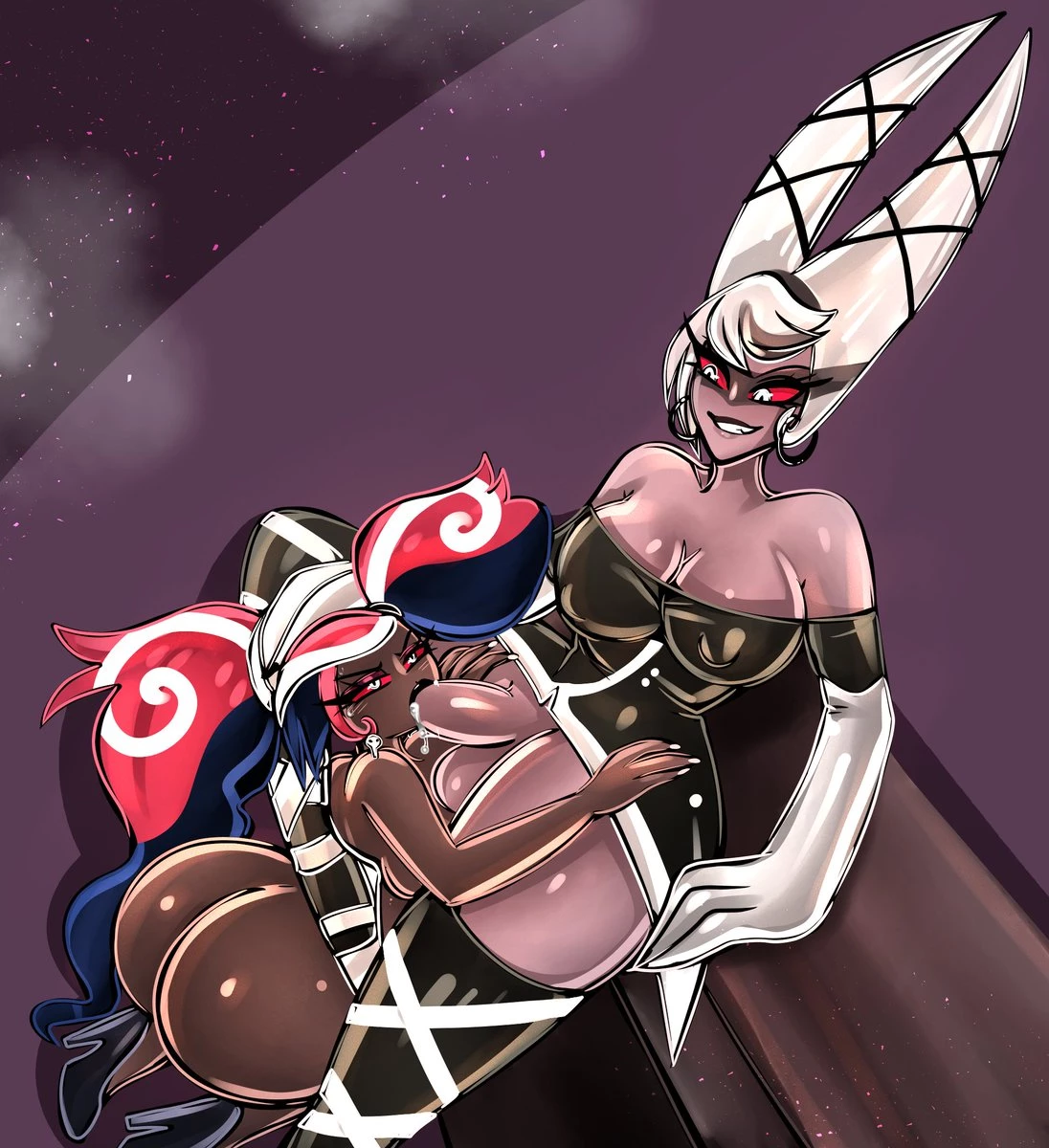 Velvette x Carmilla porn comic picture 12