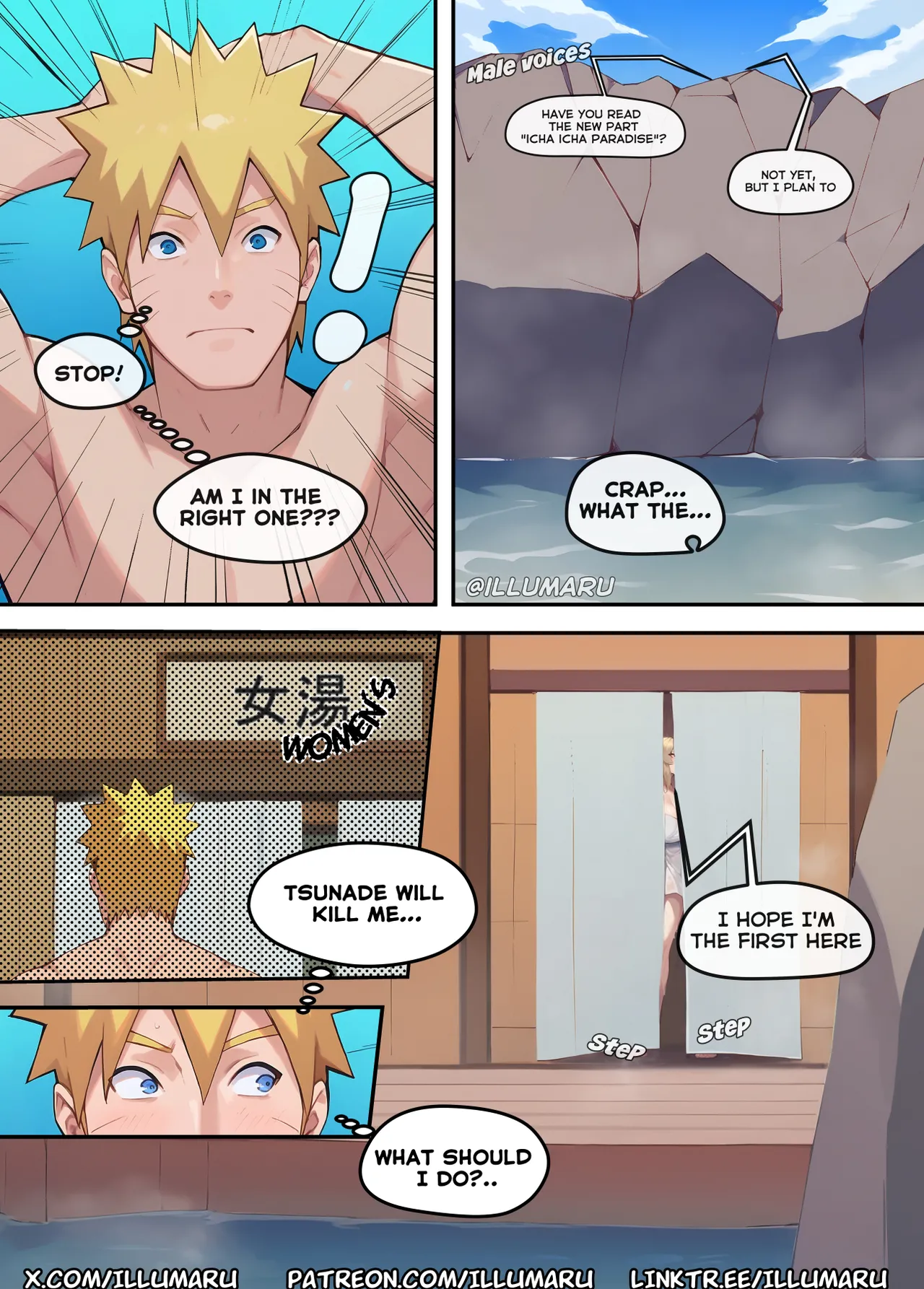 Very Hot Springs porn comic picture 7
