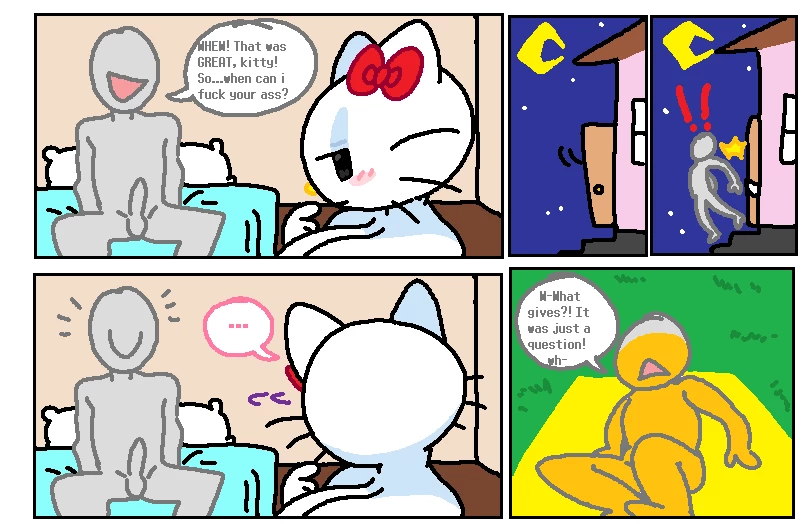 Visitting Kitty porn comic picture 26