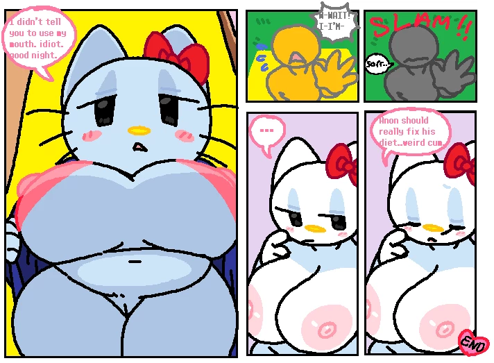 Visitting Kitty porn comic picture 27
