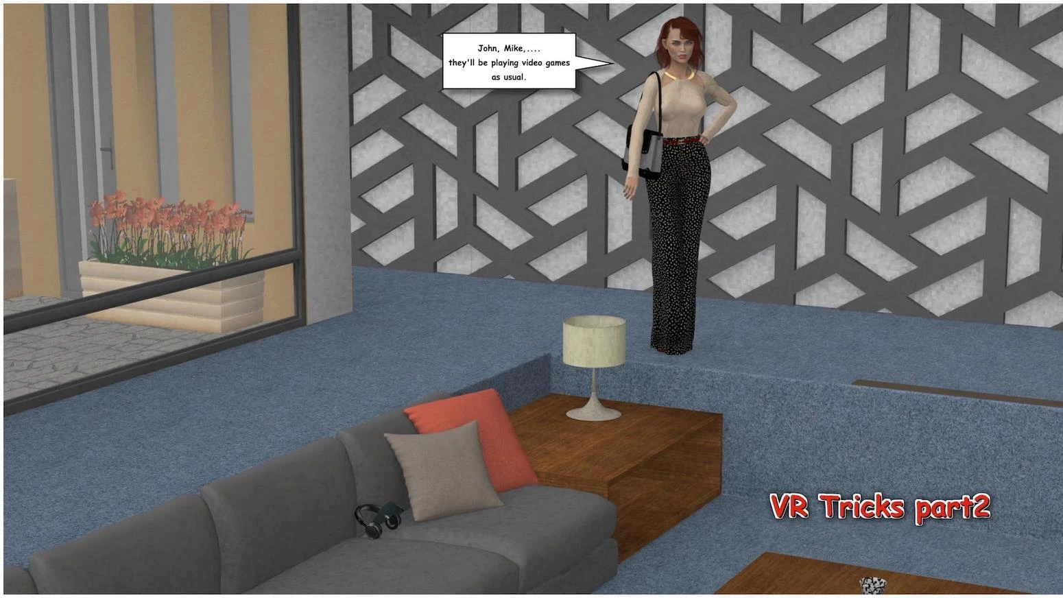 VR Tricks 2 porn comic picture 1