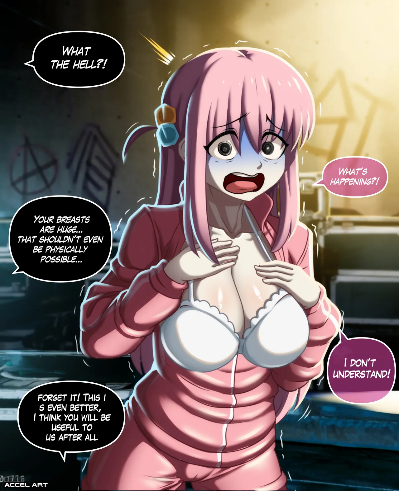 Waifu Metamorphosis - Hitori Goto porn comic picture 8