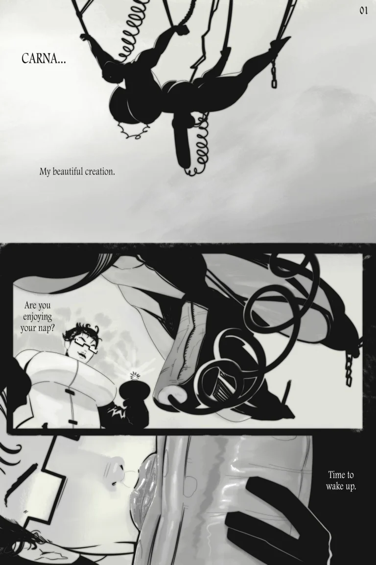 Waking Carna porn comic picture 2