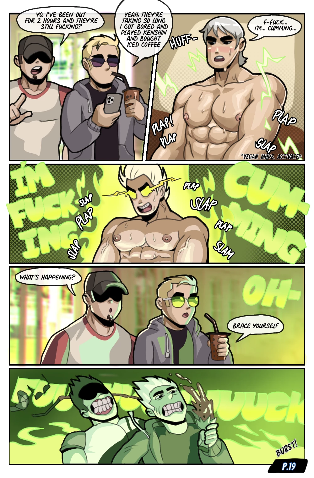WALLACE TAKES IT ALL porn comic picture 21
