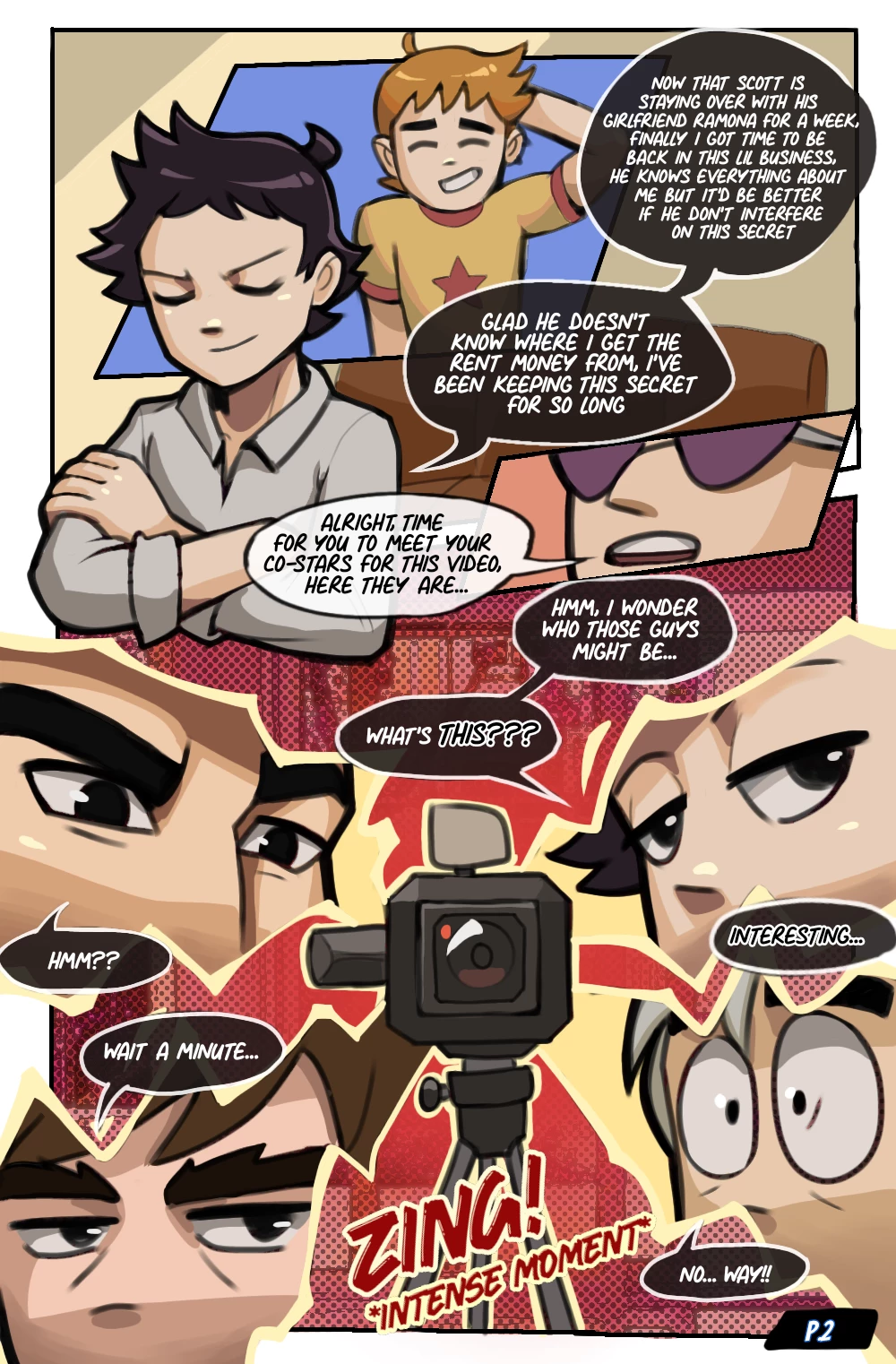 WALLACE TAKES IT ALL porn comic picture 4