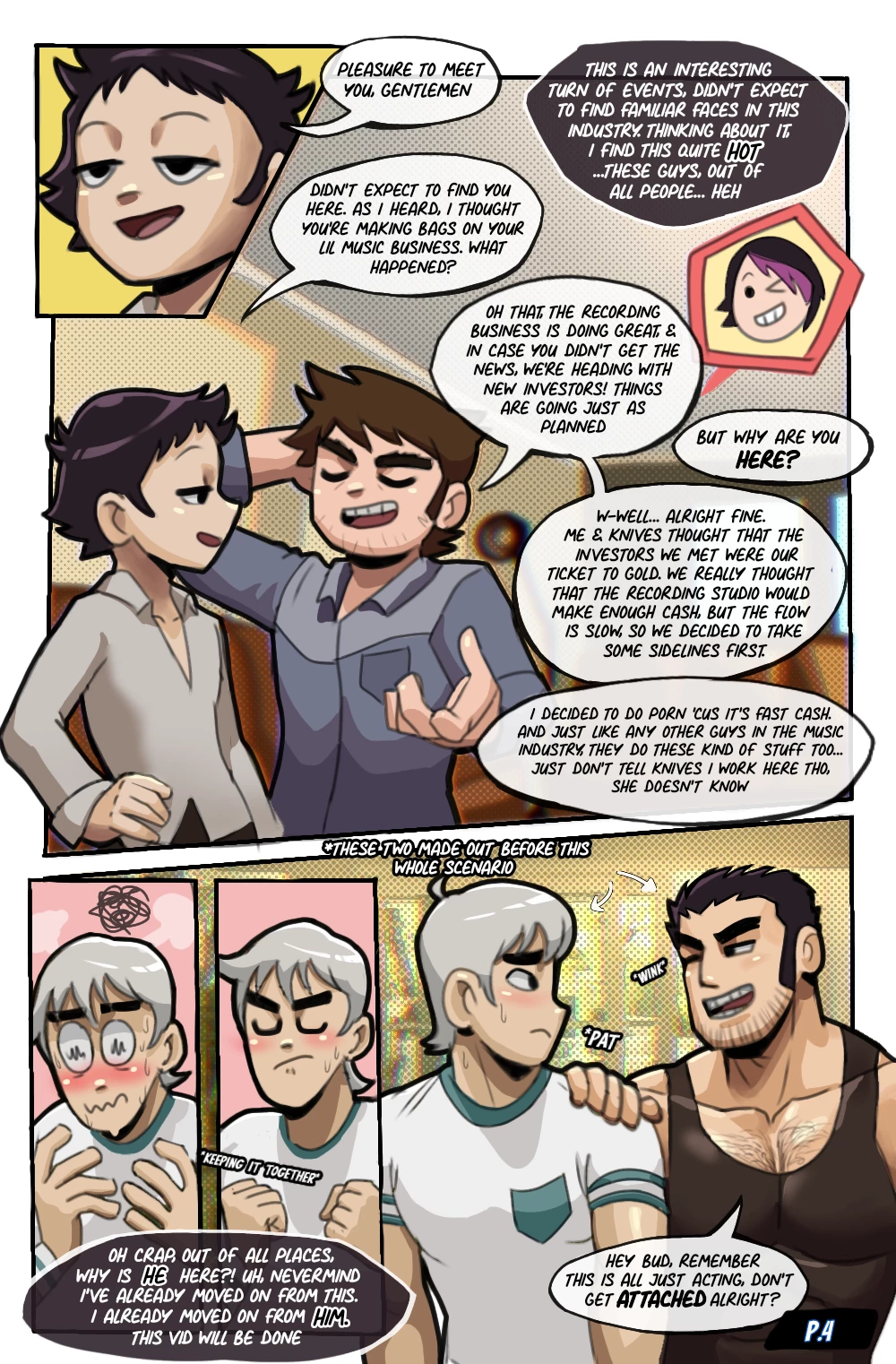 WALLACE TAKES IT ALL porn comic picture 6