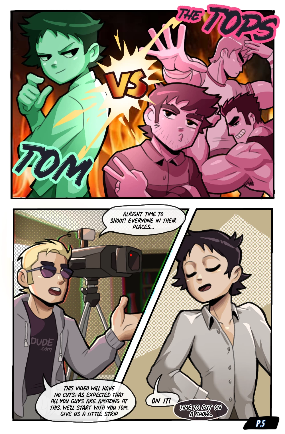 WALLACE TAKES IT ALL porn comic picture 7