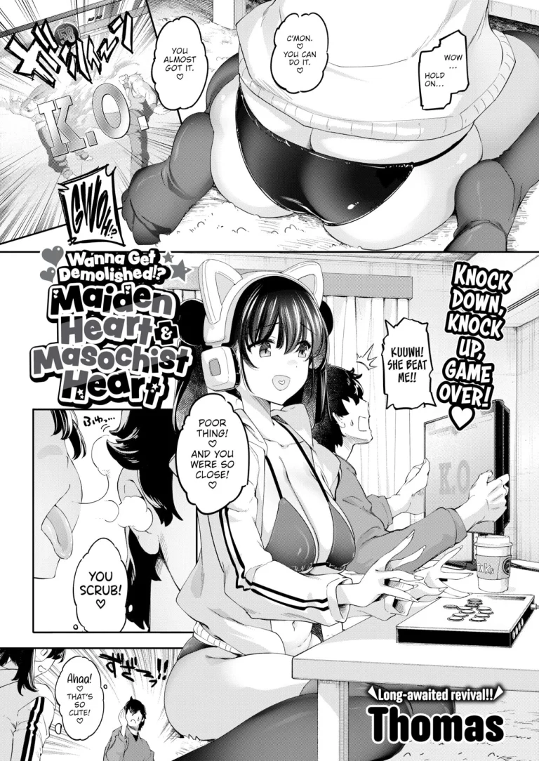 Wanna Get Demolished!? Maiden Heart & Masochist Heart porn comic picture 1