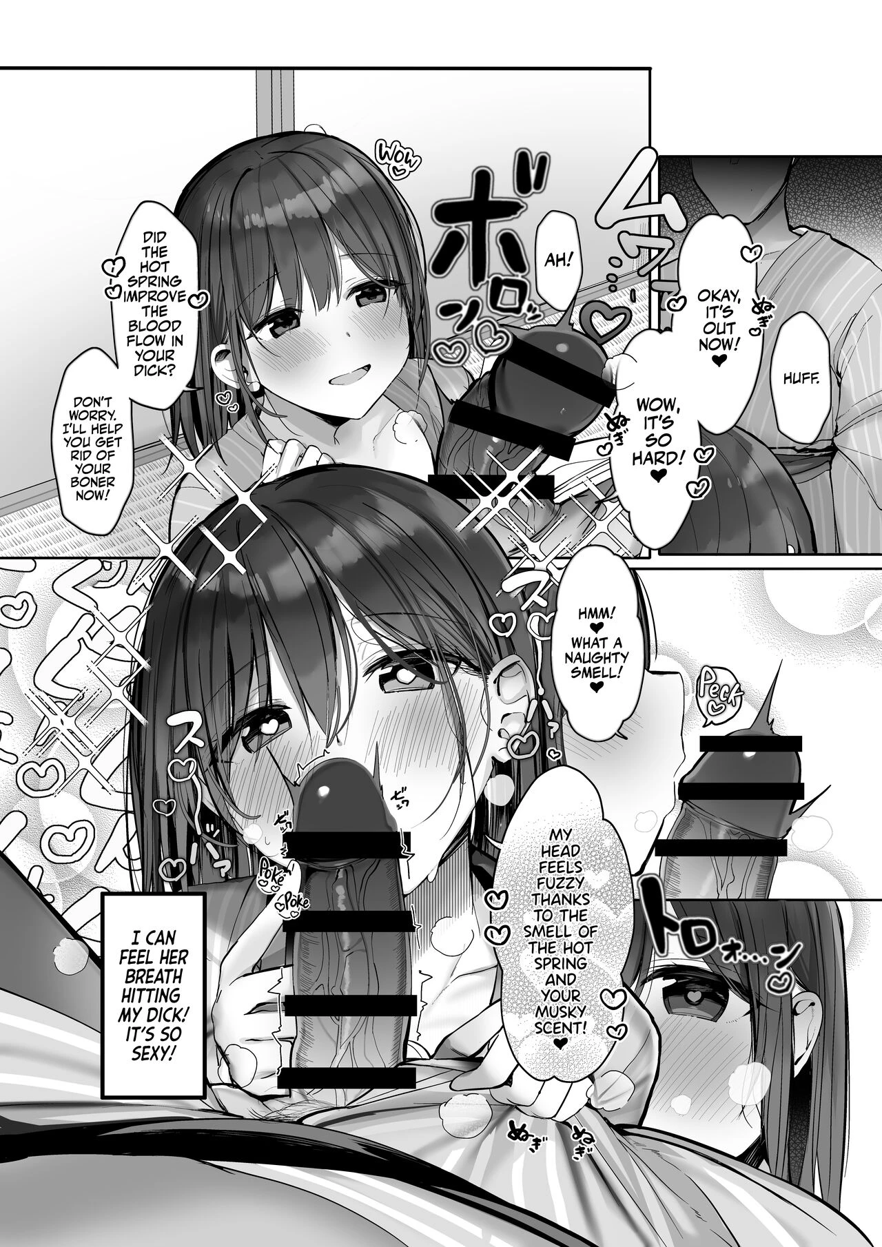 Wanna Visit the Hot Springs, Mister? | "Chotto dake, kyuukei Shinai...?" Dekachichi Manga ~Nakadashi Dopyu Dopyu Tanetsuke Ryokou~ porn comic picture 11