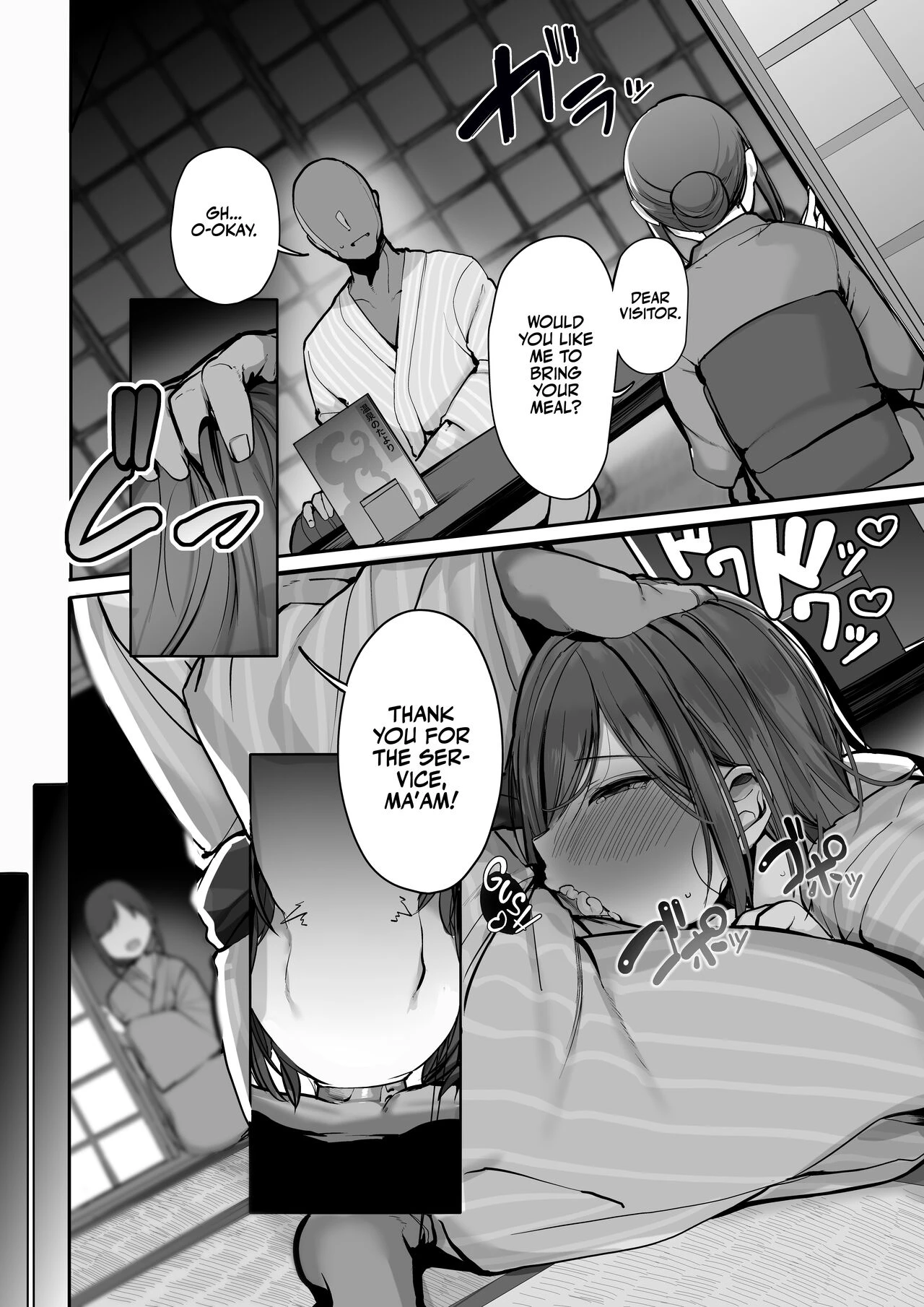 Wanna Visit the Hot Springs, Mister? | "Chotto dake, kyuukei Shinai...?" Dekachichi Manga ~Nakadashi Dopyu Dopyu Tanetsuke Ryokou~ porn comic picture 18