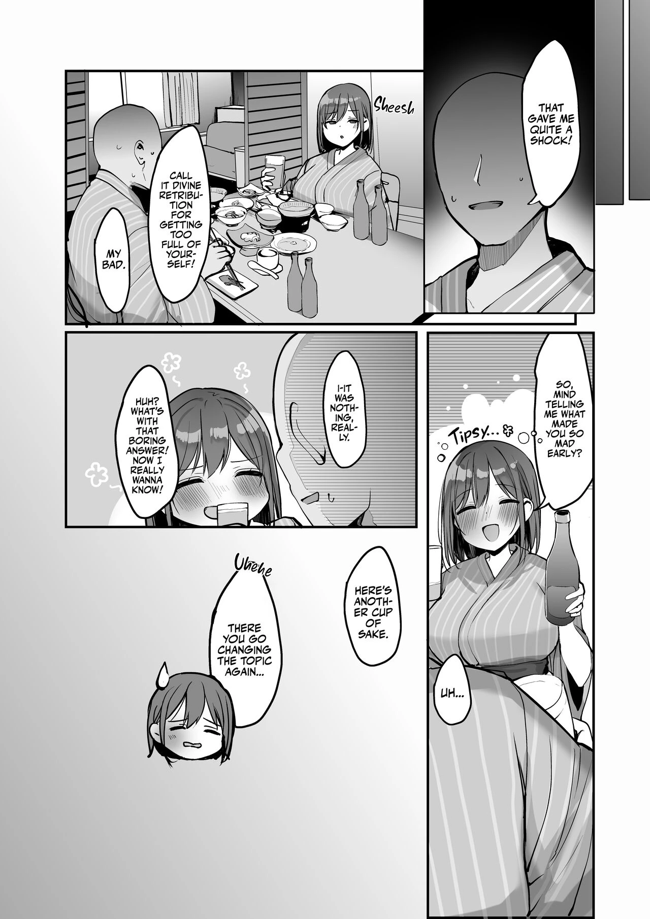 Wanna Visit the Hot Springs, Mister? | "Chotto dake, kyuukei Shinai...?" Dekachichi Manga ~Nakadashi Dopyu Dopyu Tanetsuke Ryokou~ porn comic picture 19