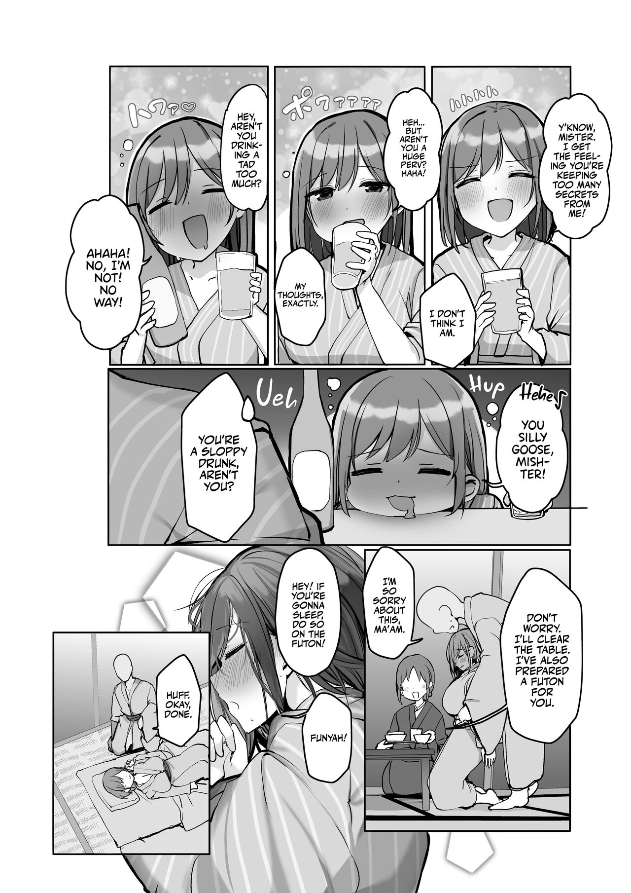 Wanna Visit the Hot Springs, Mister? | "Chotto dake, kyuukei Shinai...?" Dekachichi Manga ~Nakadashi Dopyu Dopyu Tanetsuke Ryokou~ porn comic picture 20