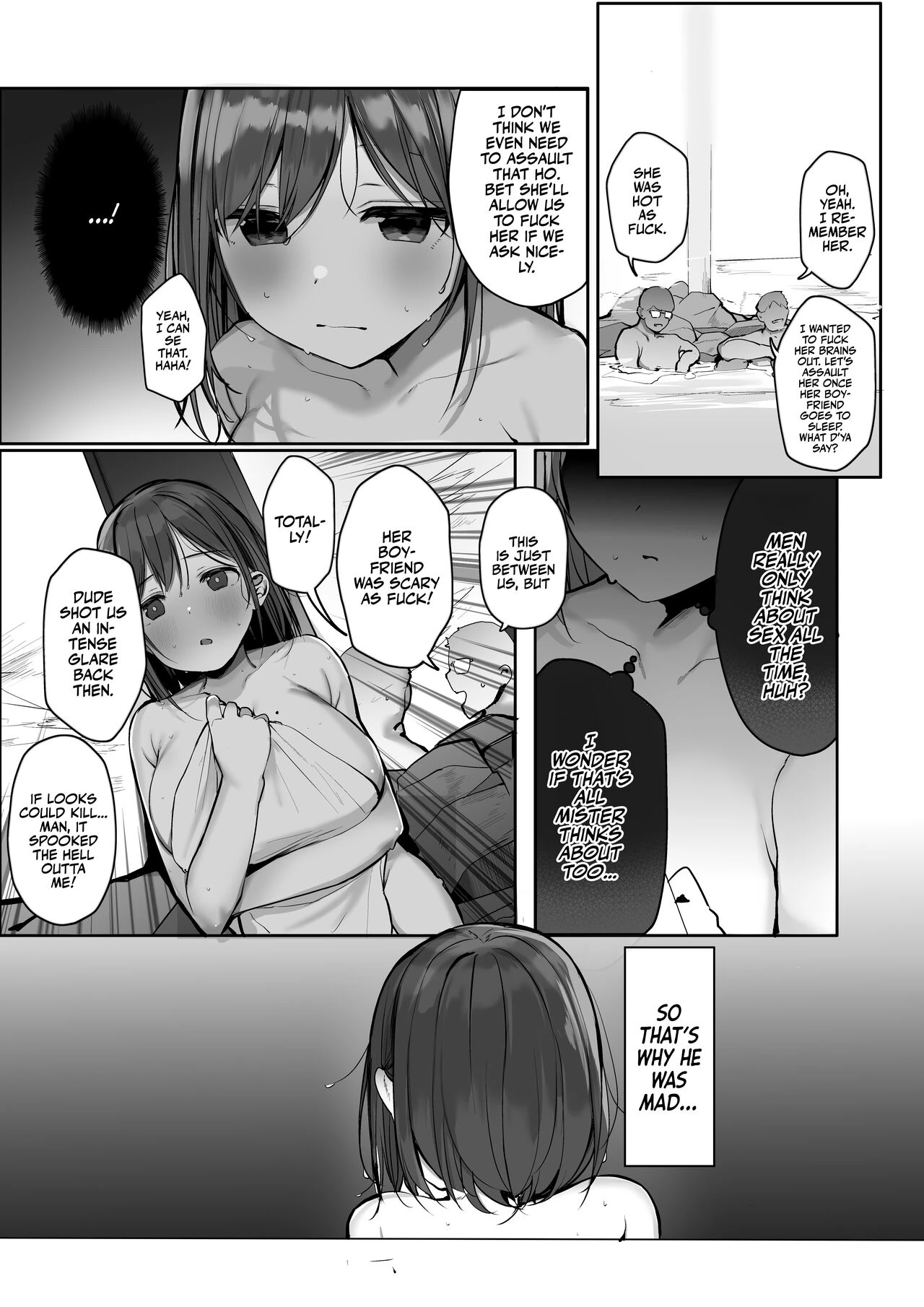 Wanna Visit the Hot Springs, Mister? | "Chotto dake, kyuukei Shinai...?" Dekachichi Manga ~Nakadashi Dopyu Dopyu Tanetsuke Ryokou~ porn comic picture 34