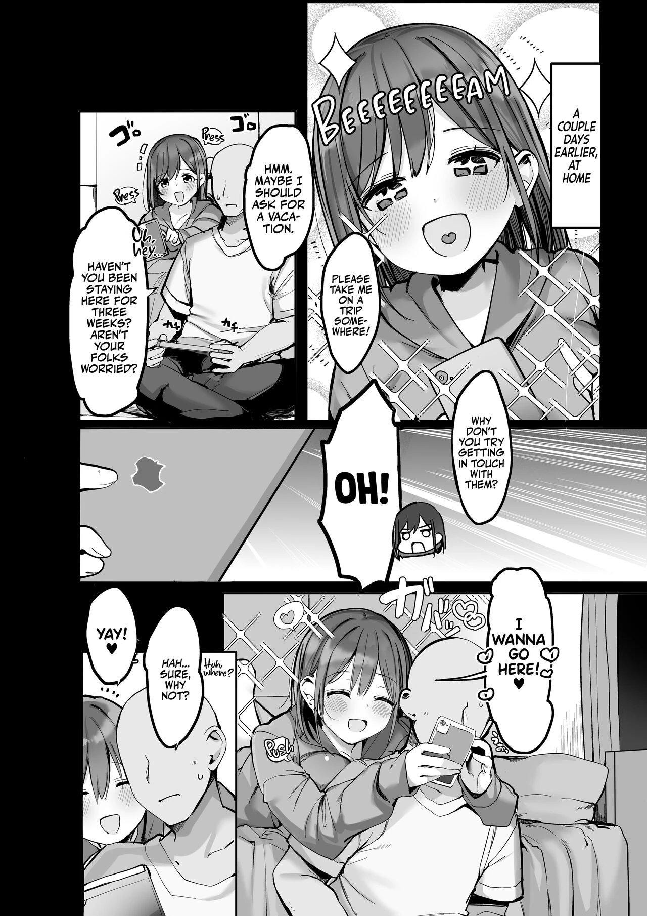 Wanna Visit the Hot Springs, Mister? | "Chotto dake, kyuukei Shinai...?" Dekachichi Manga ~Nakadashi Dopyu Dopyu Tanetsuke Ryokou~ porn comic picture 6