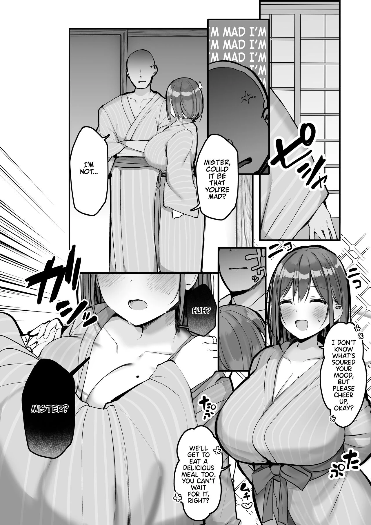 Wanna Visit the Hot Springs, Mister? | "Chotto dake, kyuukei Shinai...?" Dekachichi Manga ~Nakadashi Dopyu Dopyu Tanetsuke Ryokou~ porn comic picture 8