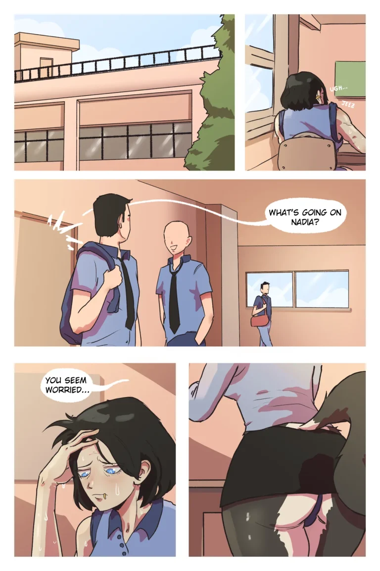 Warm Education! Nadia Please Don't Lose Your Mental! porn comic picture 2