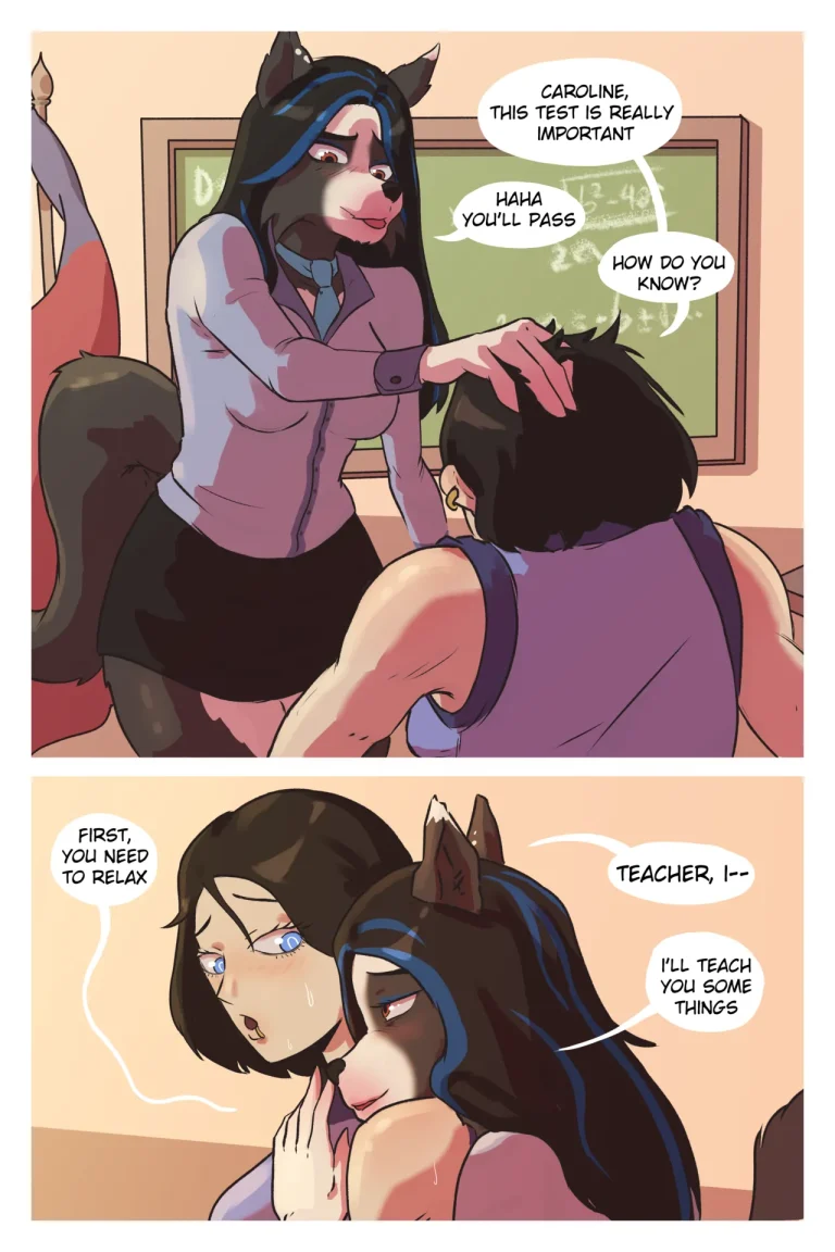 Warm Education! Nadia Please Don't Lose Your Mental! porn comic picture 3
