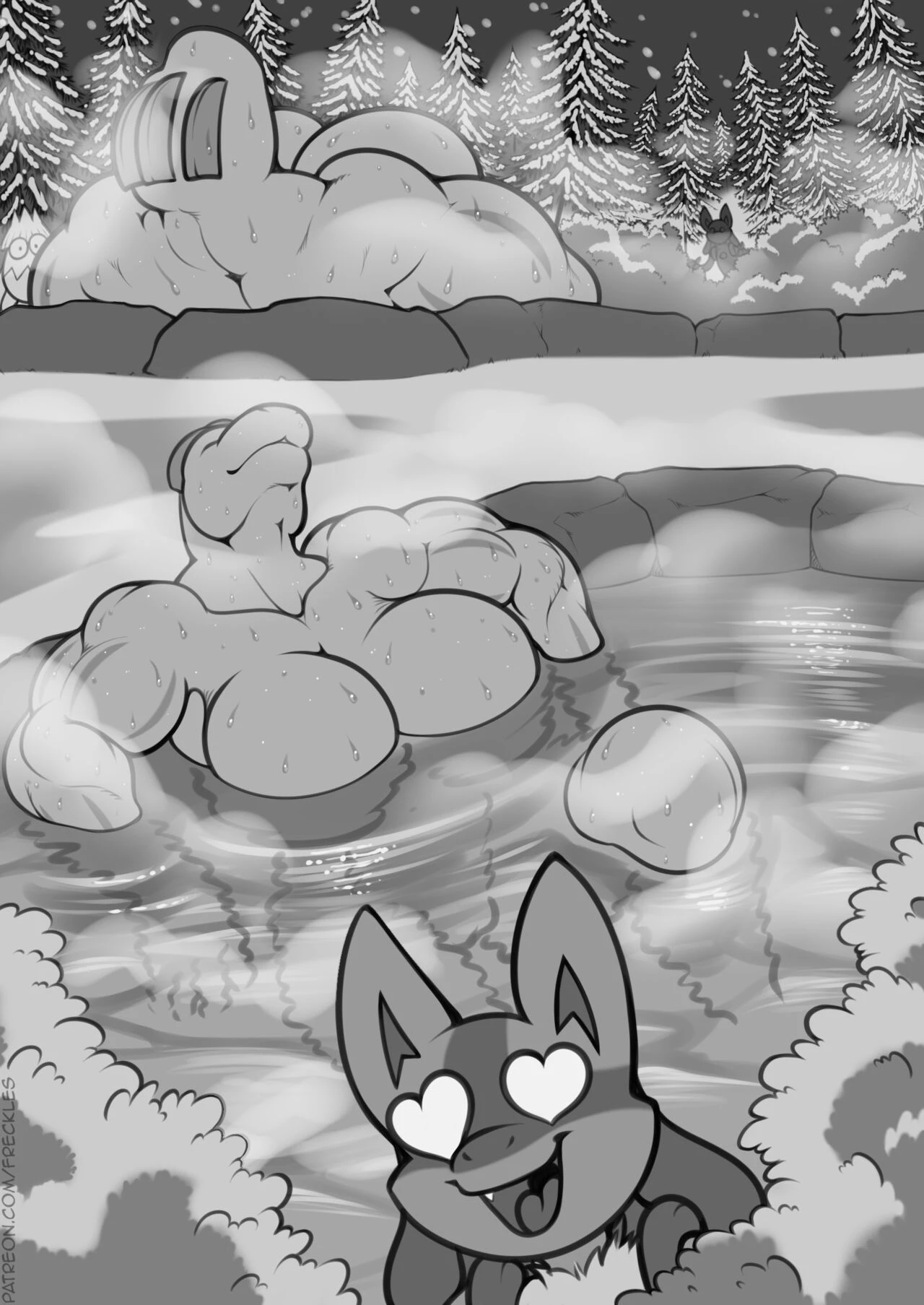 Warmth In The Mountains porn comic picture 4