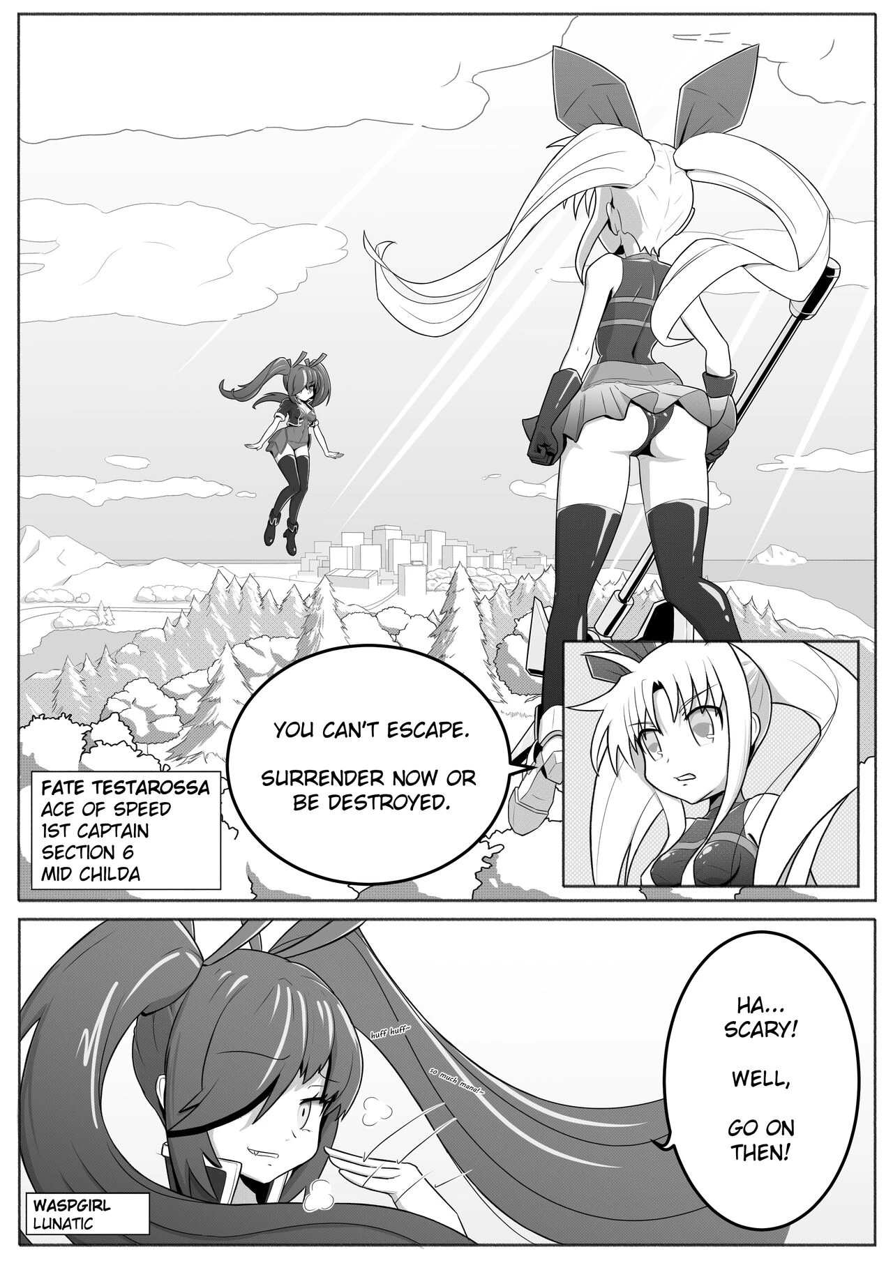 Waspgirl porn comic picture 1