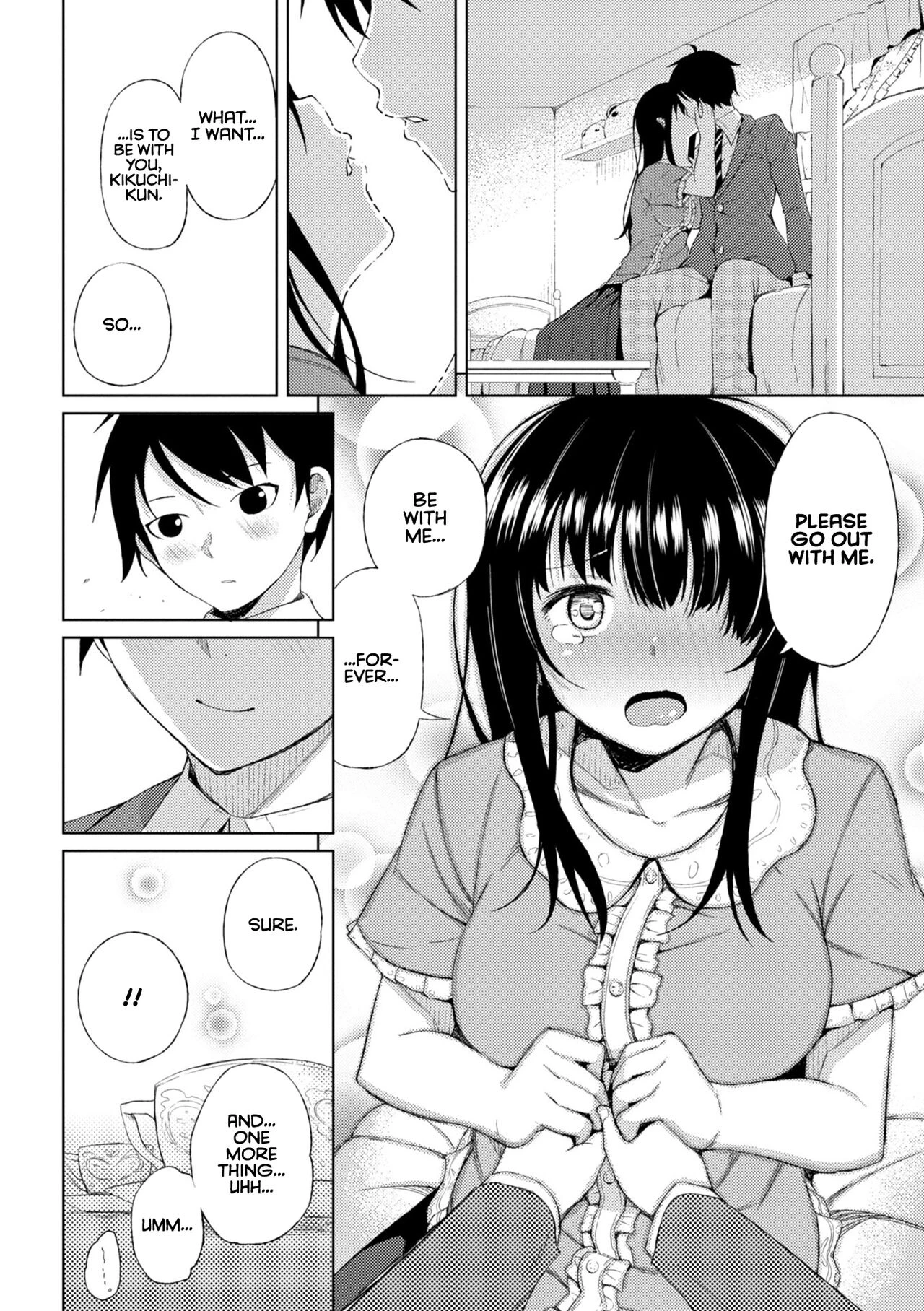 Watashi no Torokeru Shikyuu ni Hatsu Kiss Shite - Kiss my tender womb for the first time porn comic picture 48