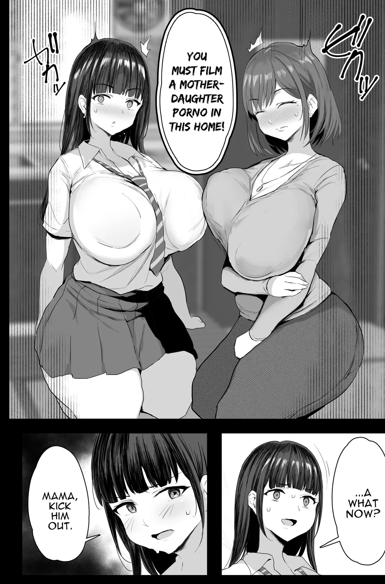 Watashi-tachi, Oyakodon AV Totte Joreishimashita porn comic picture 13