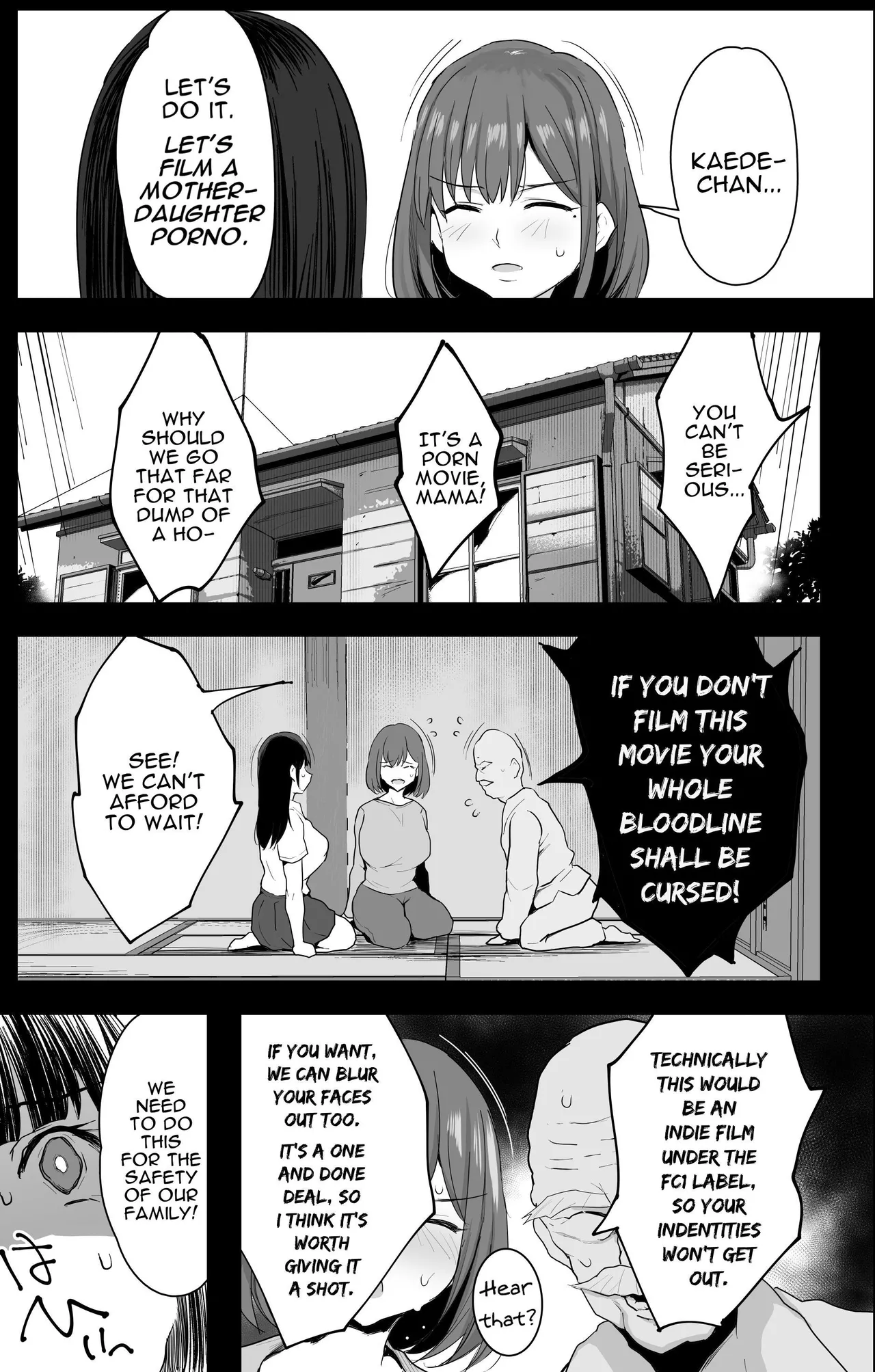 Watashi-tachi, Oyakodon AV Totte Joreishimashita porn comic picture 14