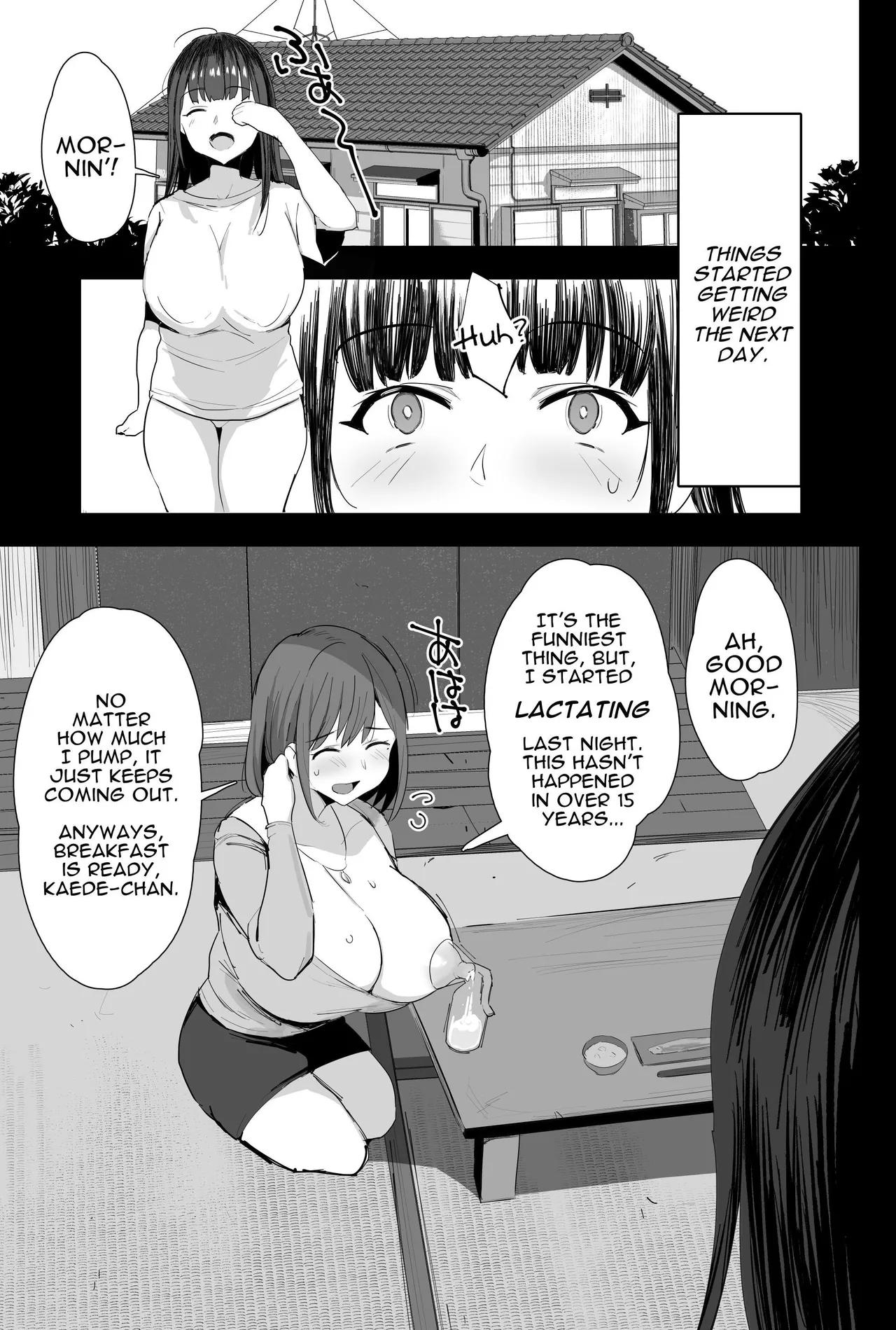 Watashi-tachi, Oyakodon AV Totte Joreishimashita porn comic picture 4
