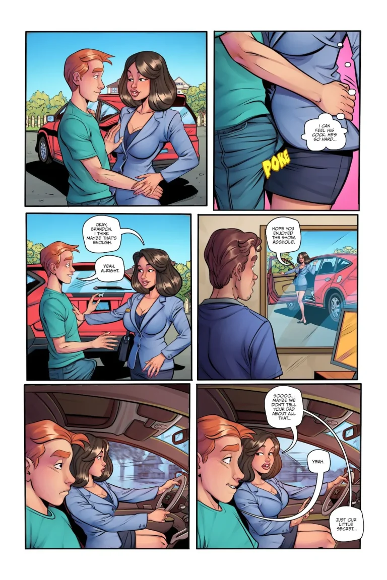 Watching My Step 5 porn comic picture 17