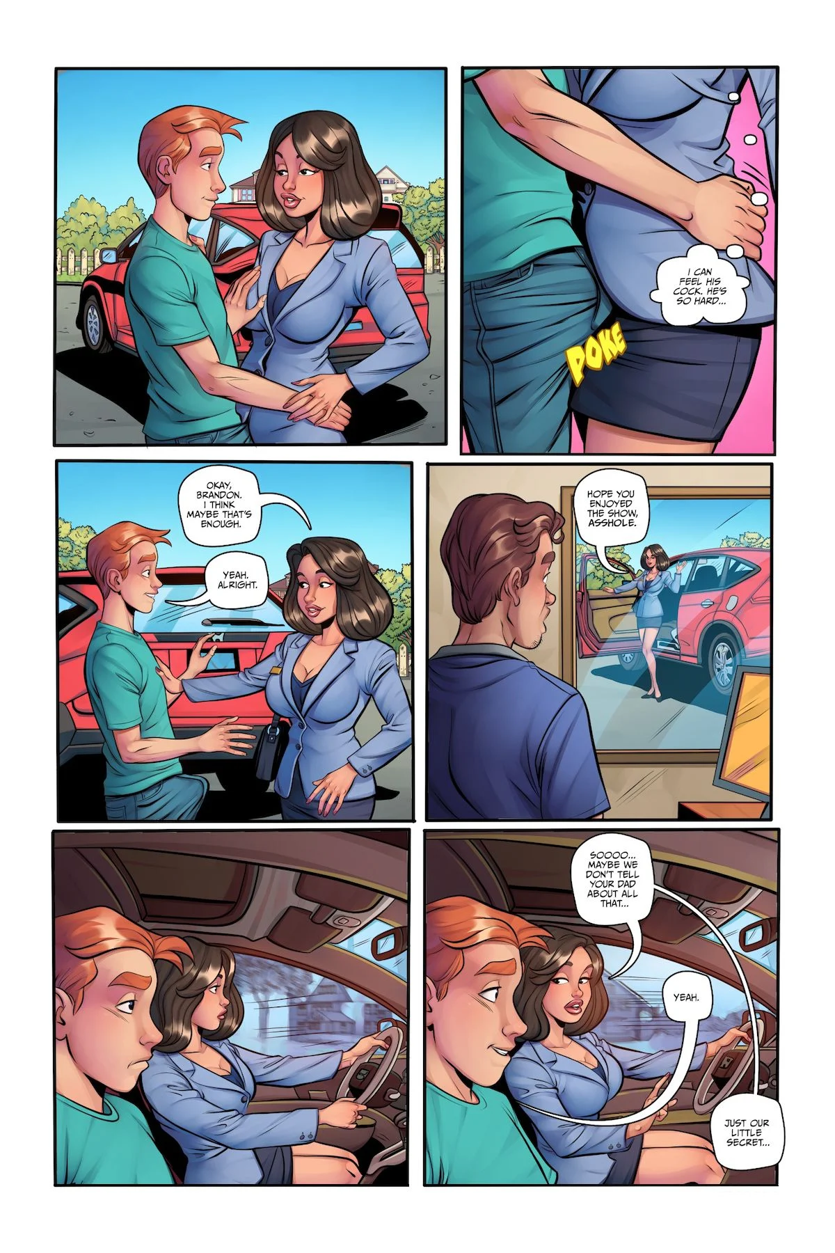 Watching My Step 5 porn comic picture 17
