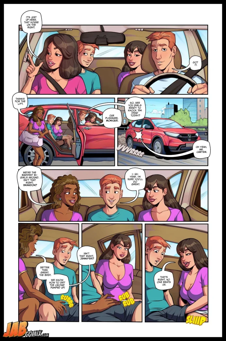 Watching My Step 6 porn comic picture 2