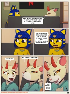 Watching Netflix porn comic picture 1