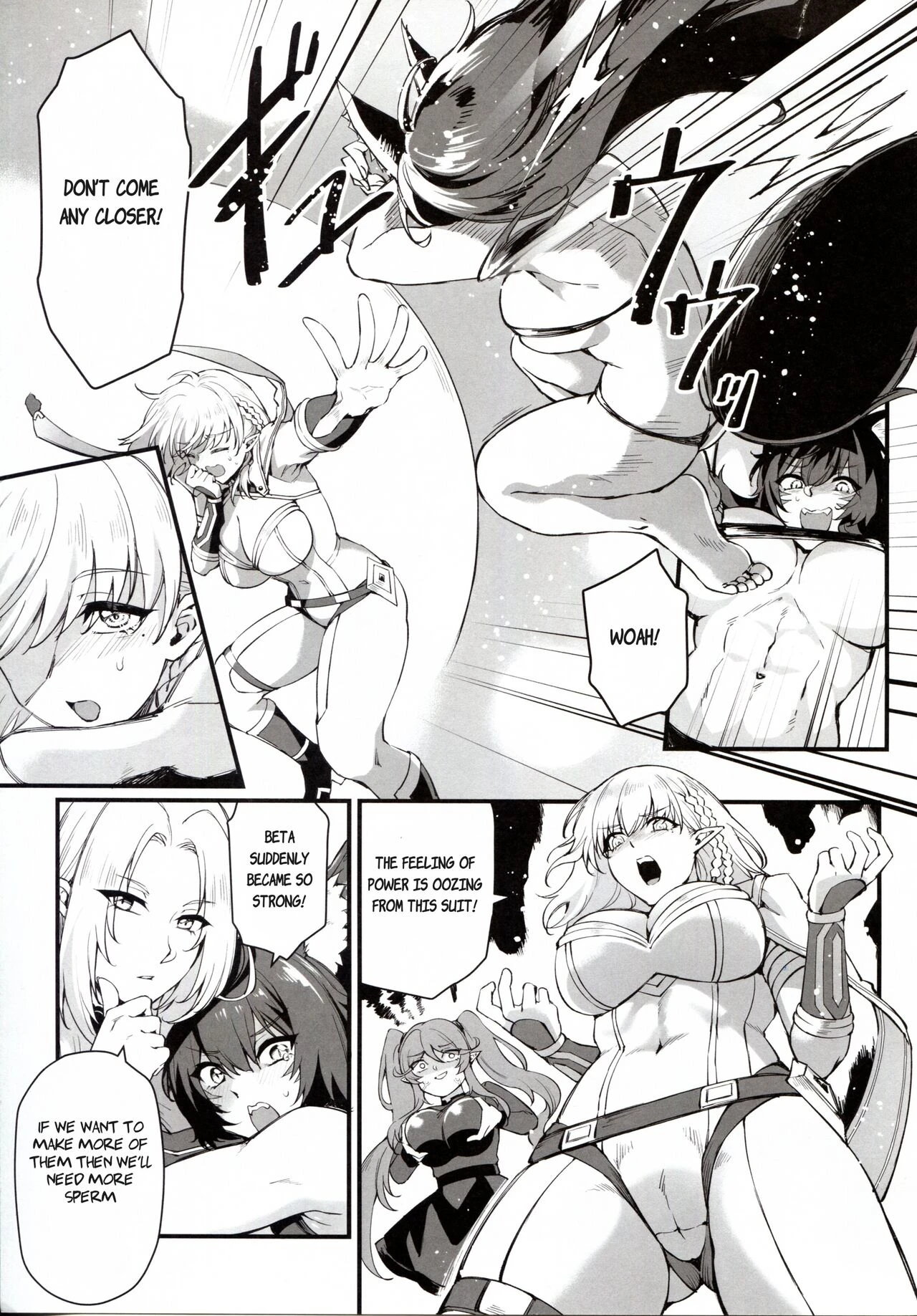 WE NEED MORE POWER! + Alpha Kagenou porn comic picture 5
