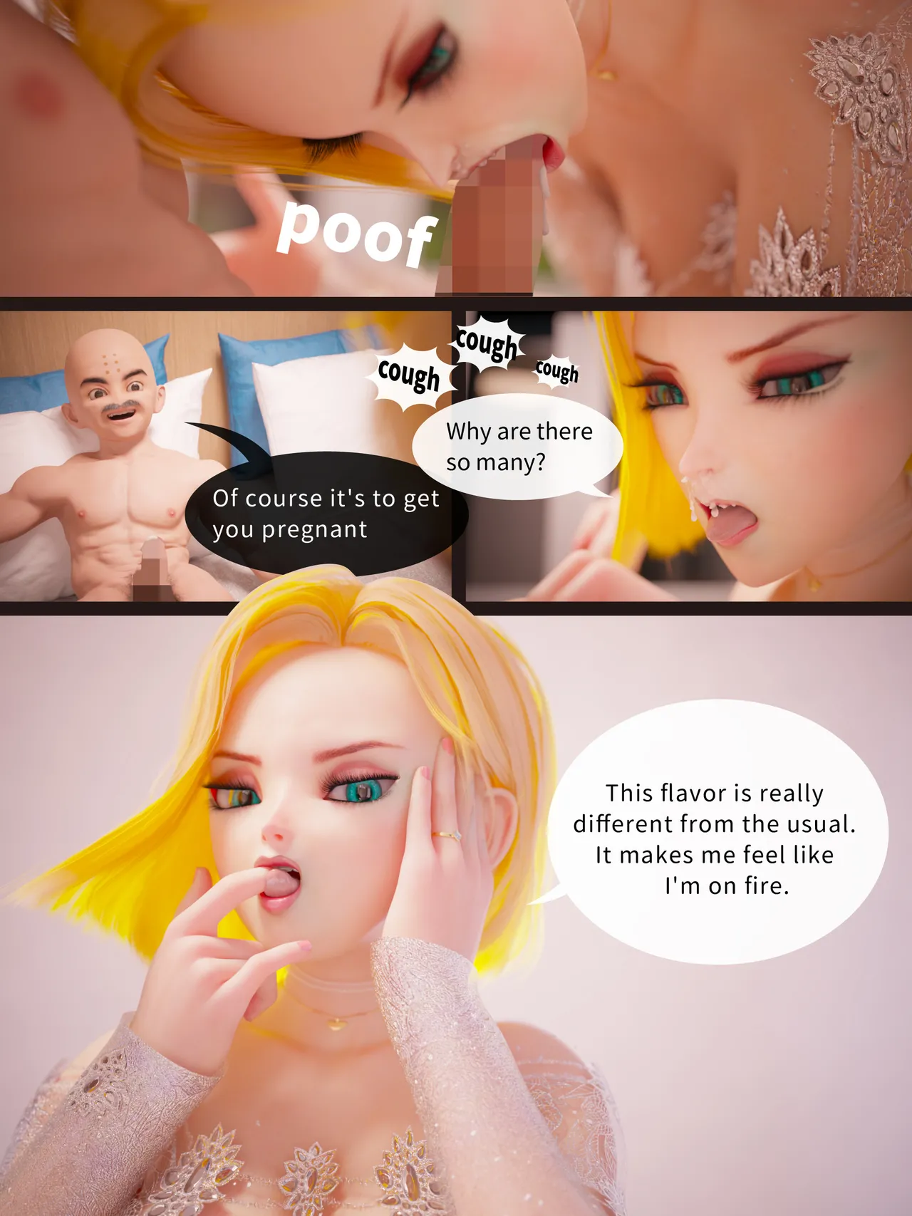 Wedding Night Mistake porn comic picture 11