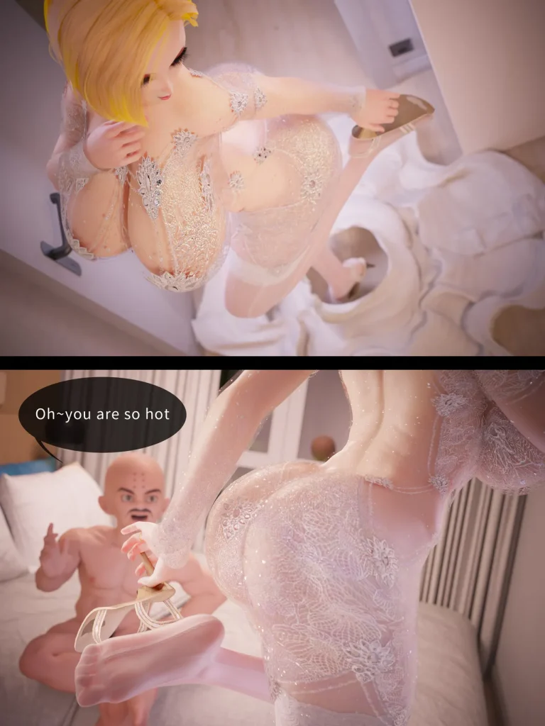 Wedding Night Mistake porn comic picture 4