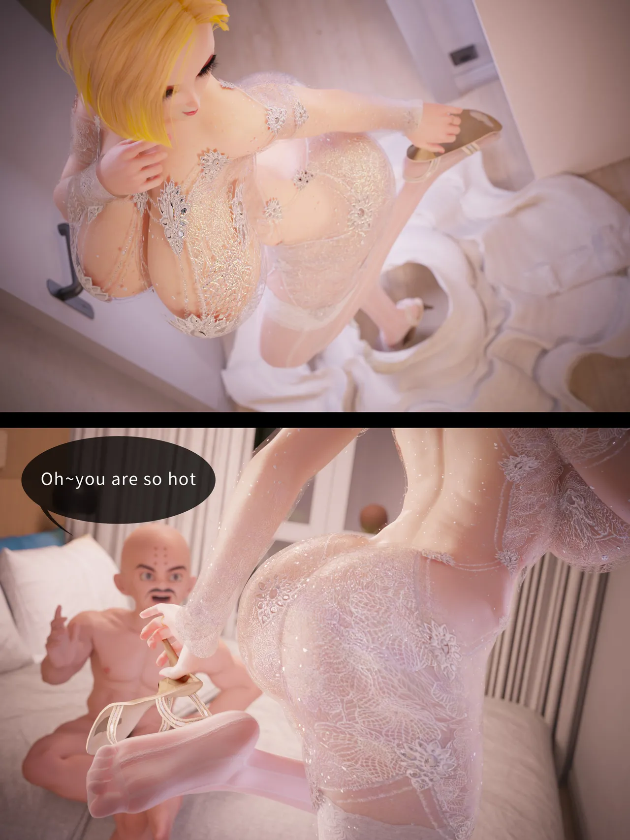 Wedding Night Mistake porn comic picture 4